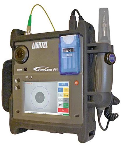 Lightel VC-8200/OPM Video Inspection Microscope with Integral VC-8 Optical Power Meter and Pass/Fail
